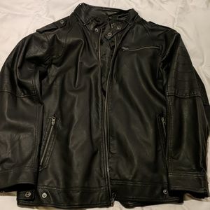 Men's leather jacket